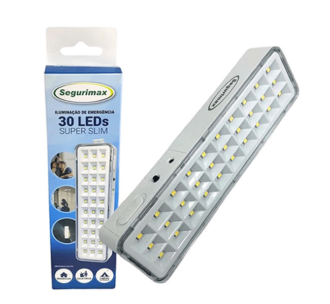 LUMINARIA DE EMERGENCIA 30 LEDS