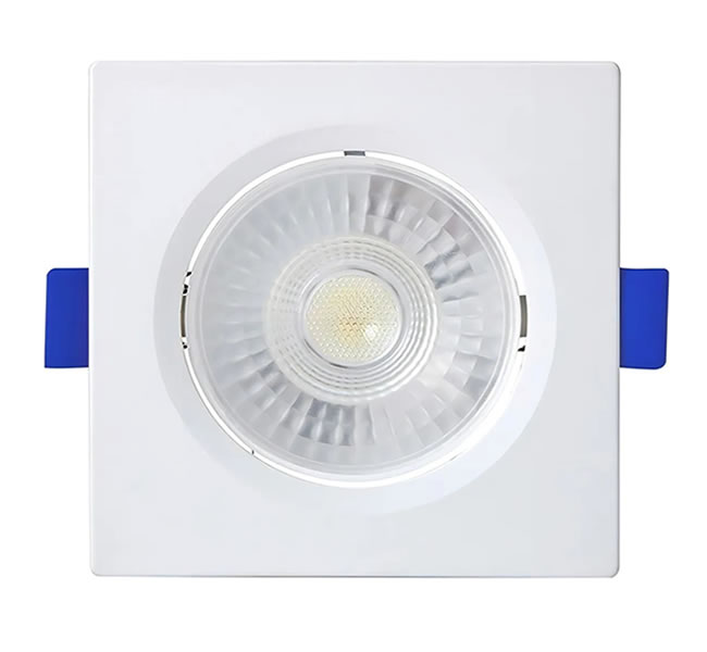 SPOT EMB. QUADR. 6W BI-VOLT LED 6500K - 80266004