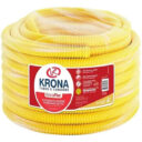 tubo corrugado amarelo